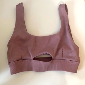 LILAC TAUPE BATHING SUIT TOP